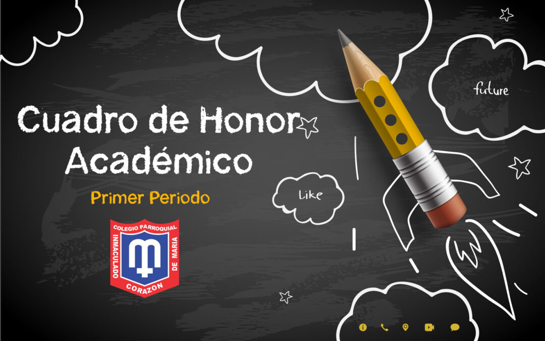 Cuadro de Honor Académico Primer Periodo 2021